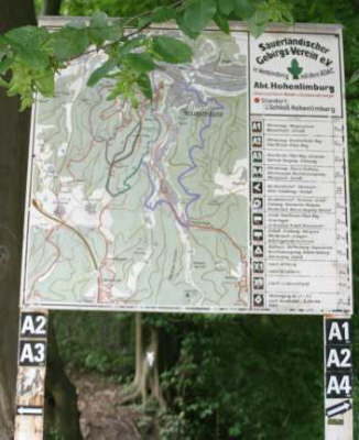 Footpath Map